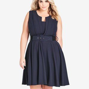 NWT City Chic Vintage Veronica Dress